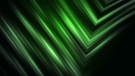 abstract green light arrow speed energy on black design modern futuristic background technology. looped animation.