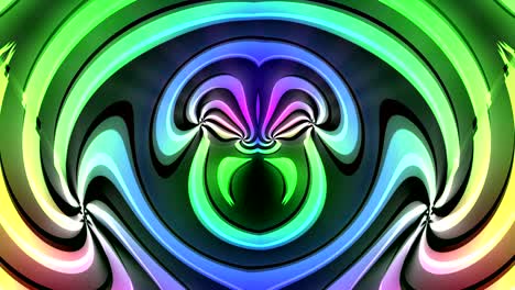 bucle de fondo de neón abstractamente colorido