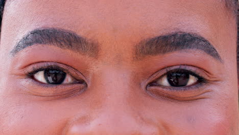 vision, woman and closeup portrait of eyes