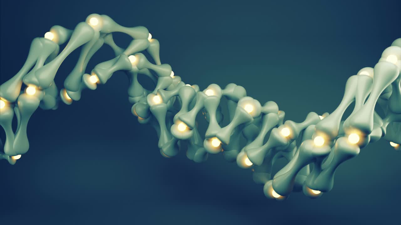 Chaotic wireframe with glowing nodes 3D render seamless loop animation