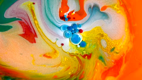 colors in motion, liquid effect, soap bubbles