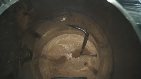modern craft brewery. craft beer production. modern equipment in brewery, metal tanks, alcoholic drink production