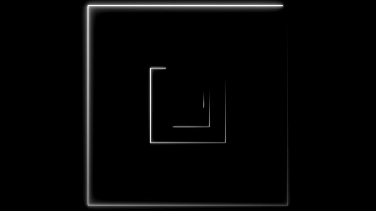 абстрактный фон с неоновыми квадратами