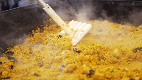 the largest spanish paella in the world