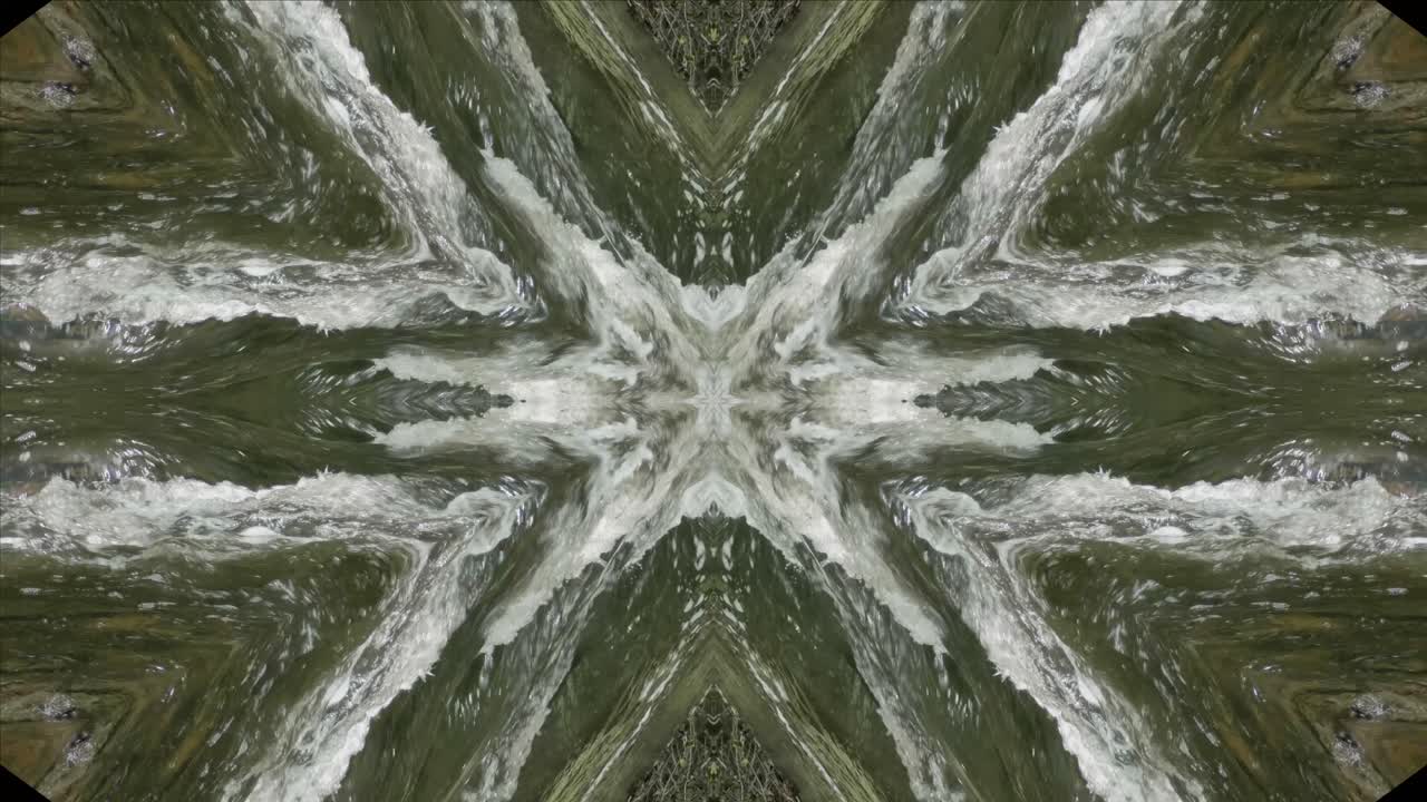 Kaleidoscope from Nature Shots, Wissahickon Creek