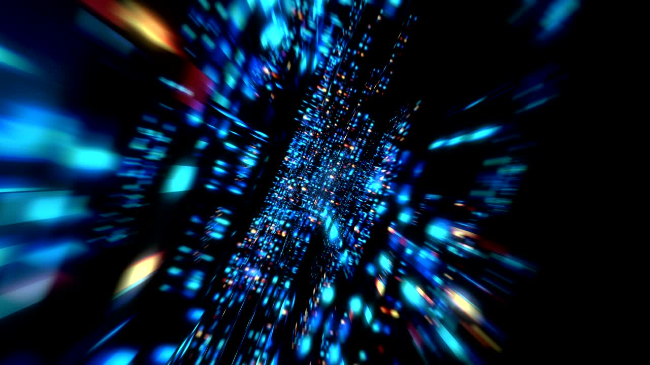 Fondo abstracto futurista en 3D