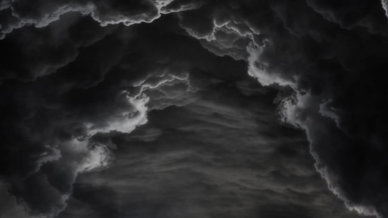 iluminando las nubes cumulonimbus con tormentas