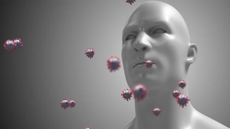 Animación-De-Células-Macrocoronavirus-Flotando-Sobre-Un-Modelo-Humano-3d-En-Segundo-Plano.-4k