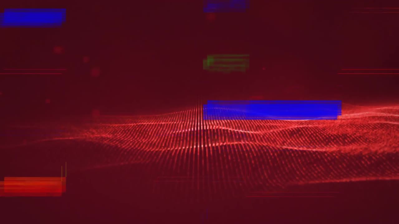 retro colorful TV sizzles