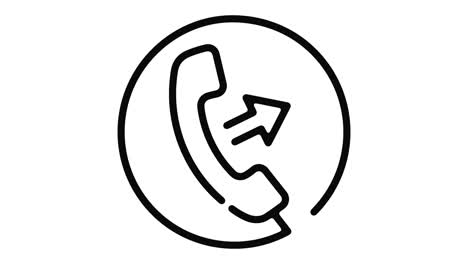 calling line motion graphic