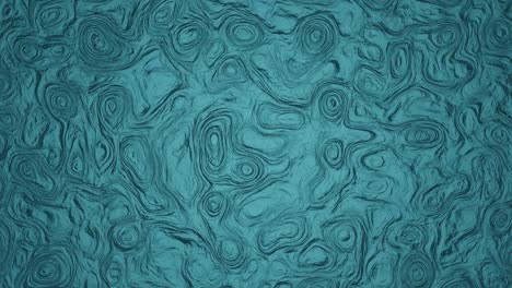 blauwe lavastroming