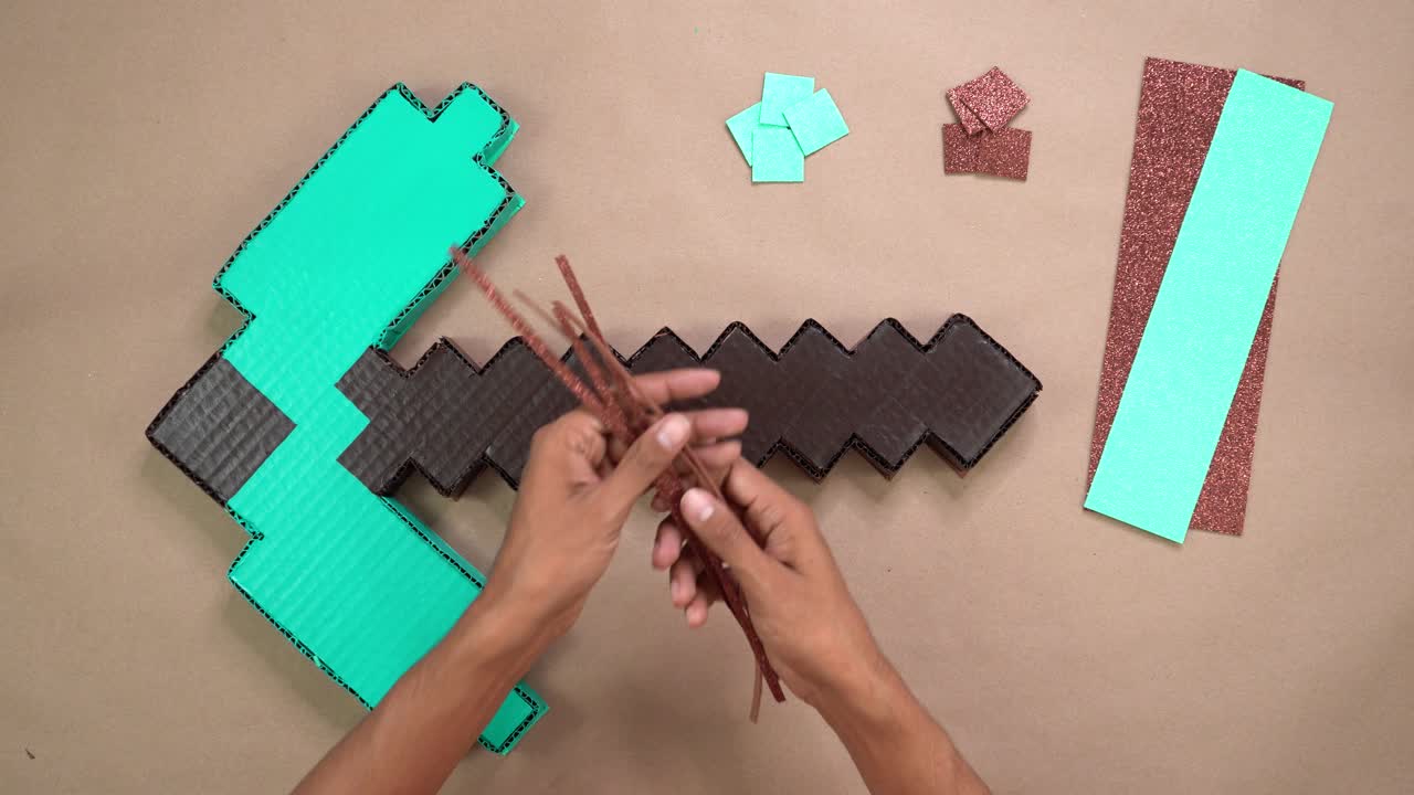 Crafting with cardboard creates focused, creative, hands-on experience