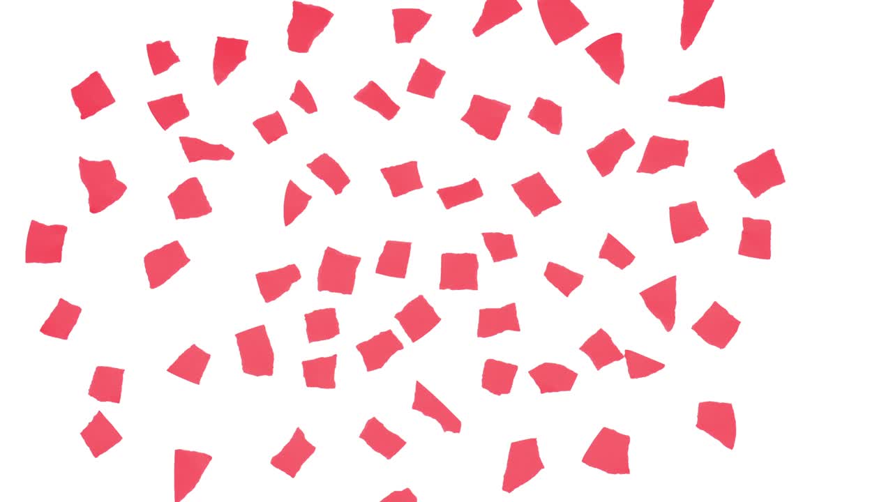 Broken heart Stop Motion stock video