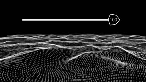 compuesto digital de ondas binarias de carga