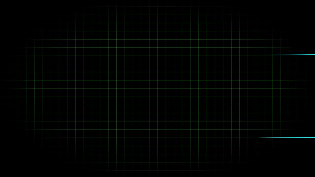 전기 심장 기록 오실로스코프 파동 형태 애니메이션 모션 그래픽