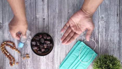 higiene de las manos y precauciones de ramadán