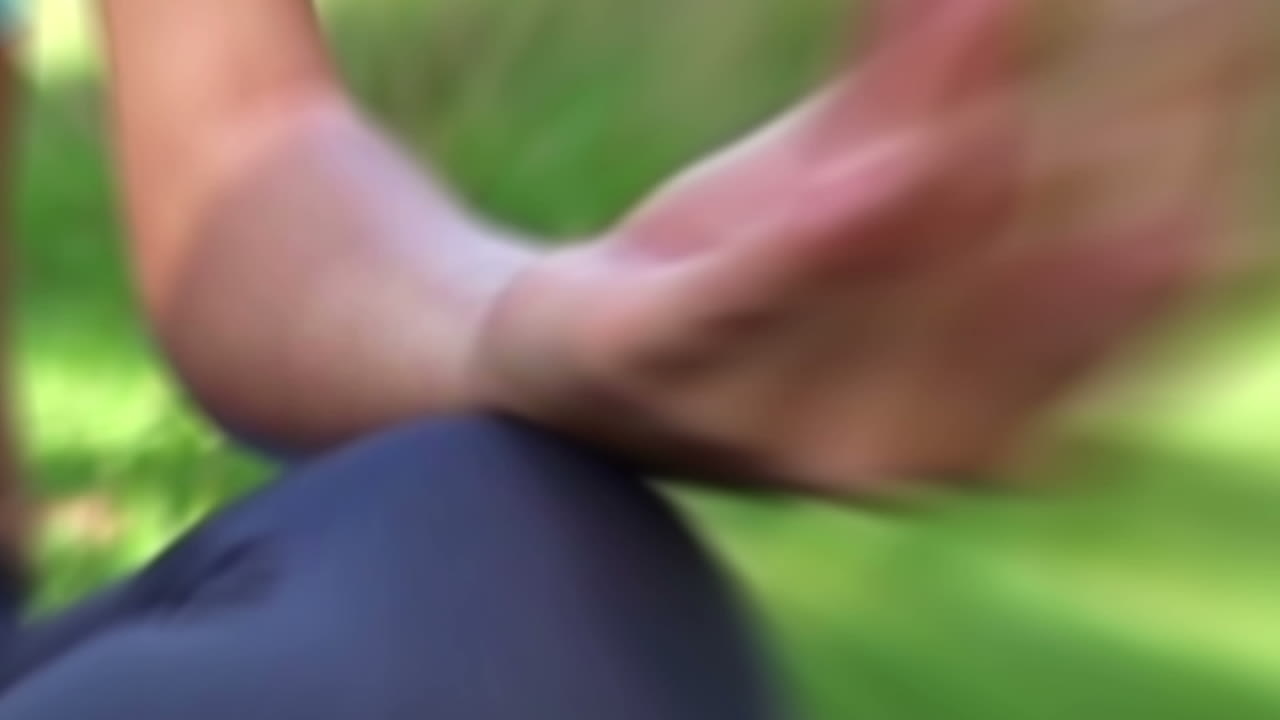 공원에서 운동과 피트니스 애니메이션 몬태지