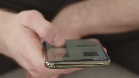 person holding a smartphone