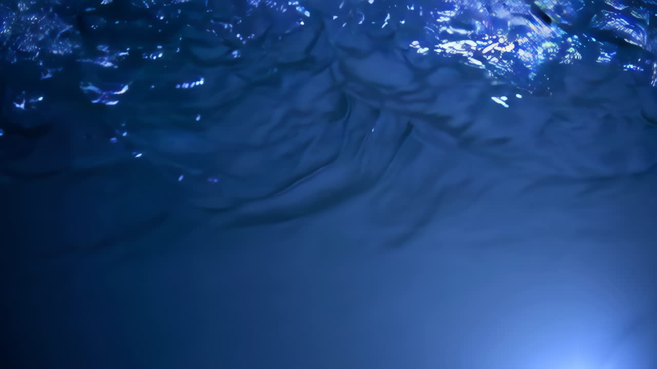 Abstract Underwater Ripples