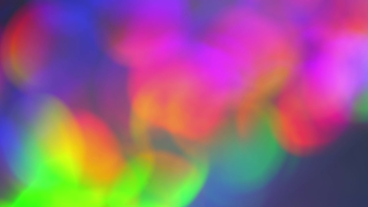 luces abstractas fuera de foco.