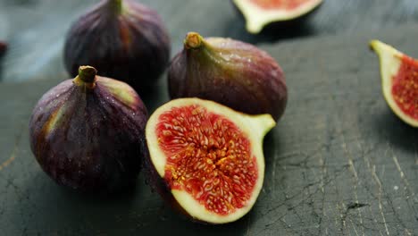 delicious figs in closeup