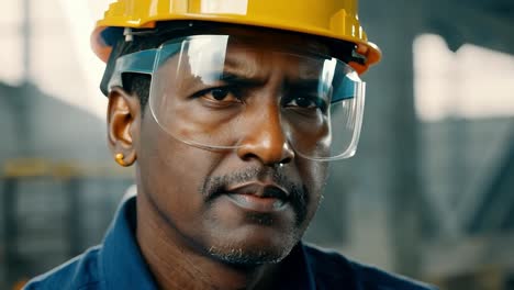construction worker portrait
