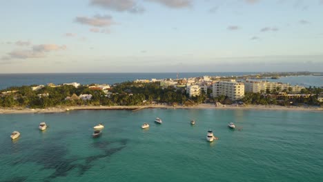 Beautiful-Aerial-View-of-Island-Coastline