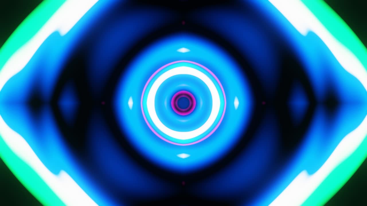 un fondo abstracto multicolor de círculos brillantes.