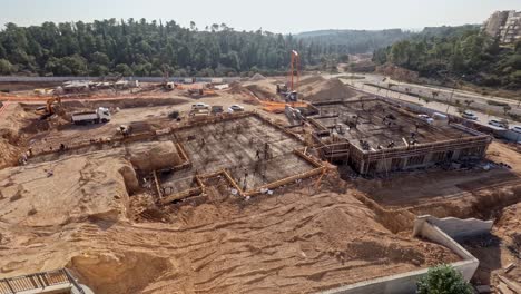 Time-lapse-of-a-construction-site