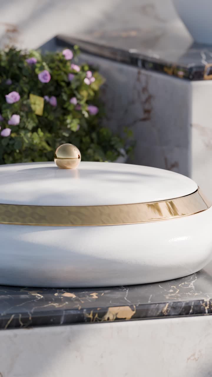 Minimalist Still Life with Geometric Shapes