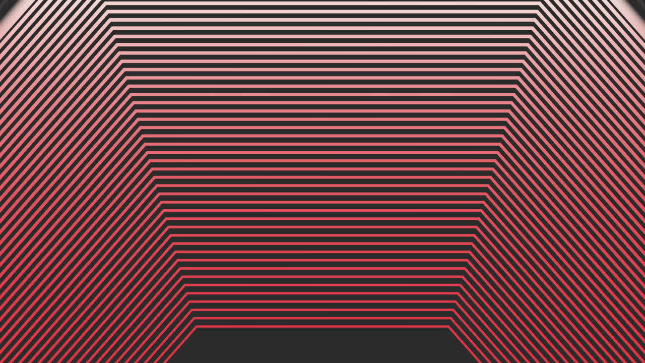 el patrón de rayas rojas y negras crea un diseño visualmente llamativo