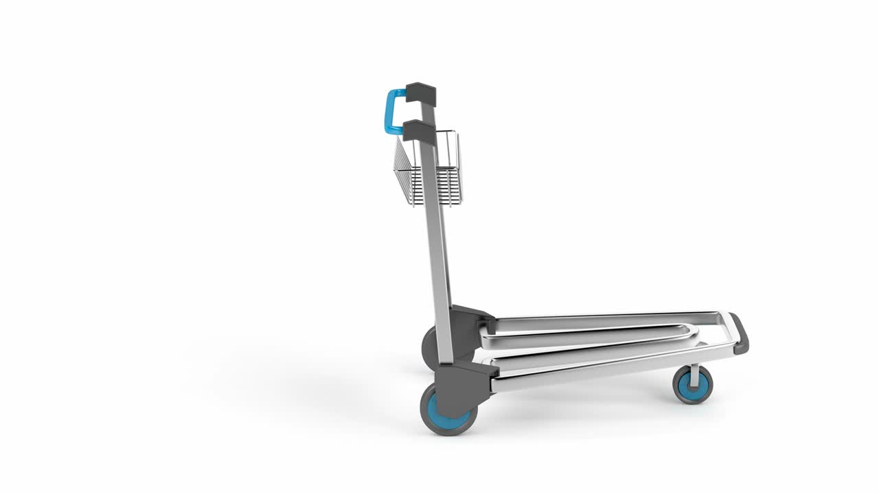 빈 공항 트롤리