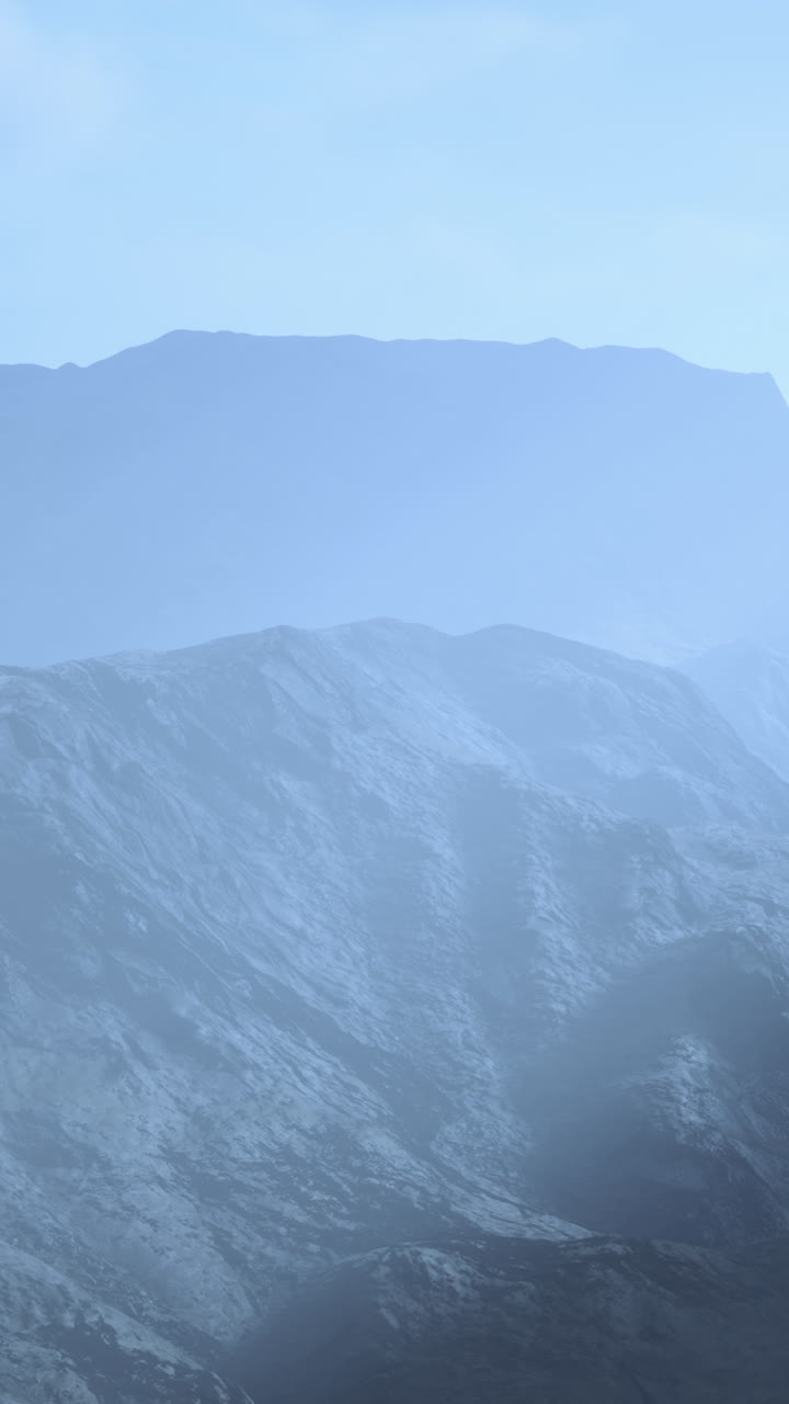 산꼭대기 의 멋진 풍경