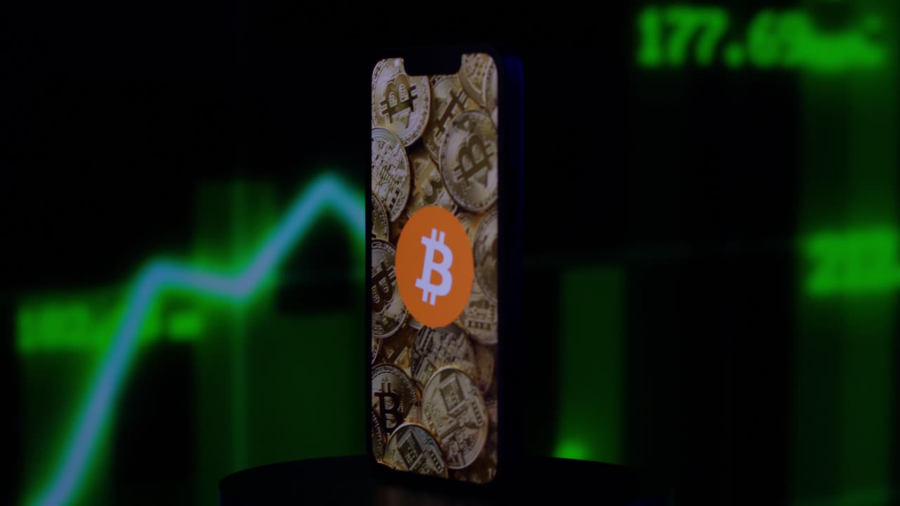 precio de bitcoin subiendo en los gráficos