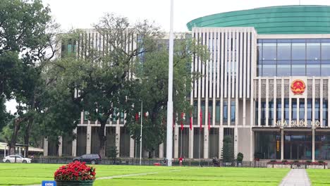 exterior view of vietnam's national assembly building