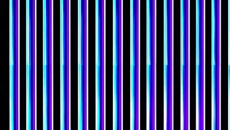 Turquoise vertical lines glow against a black background, creating a visually striking pattern with reflections, ideal for backgrounds, wallpapers, and digital art projects