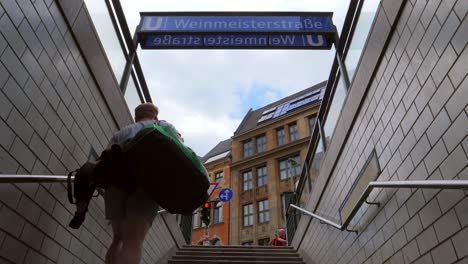 weinmeisterstasse ubahn station entrance