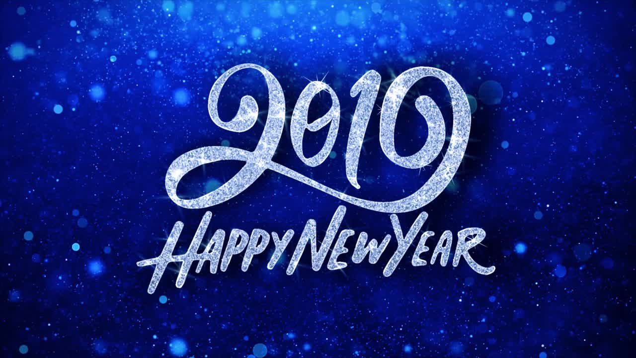 Happy New Year 2010 Greeting Card