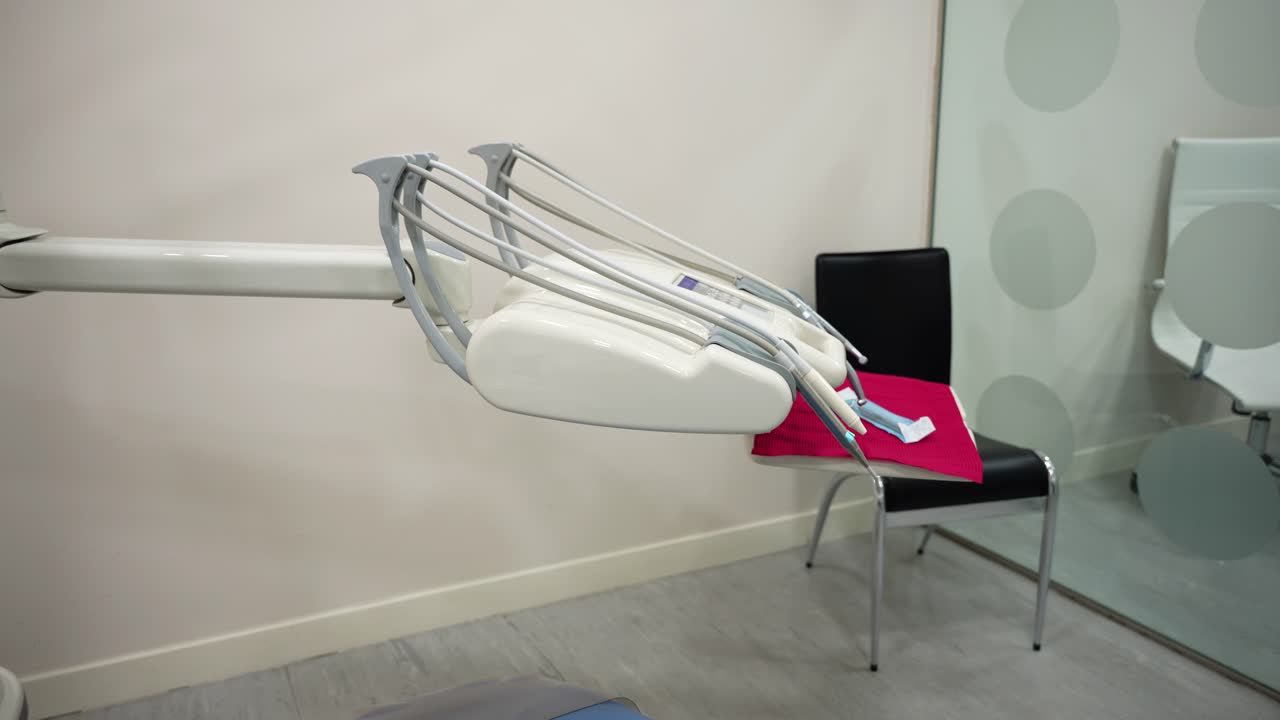 Dental clinic with equipment and instruments