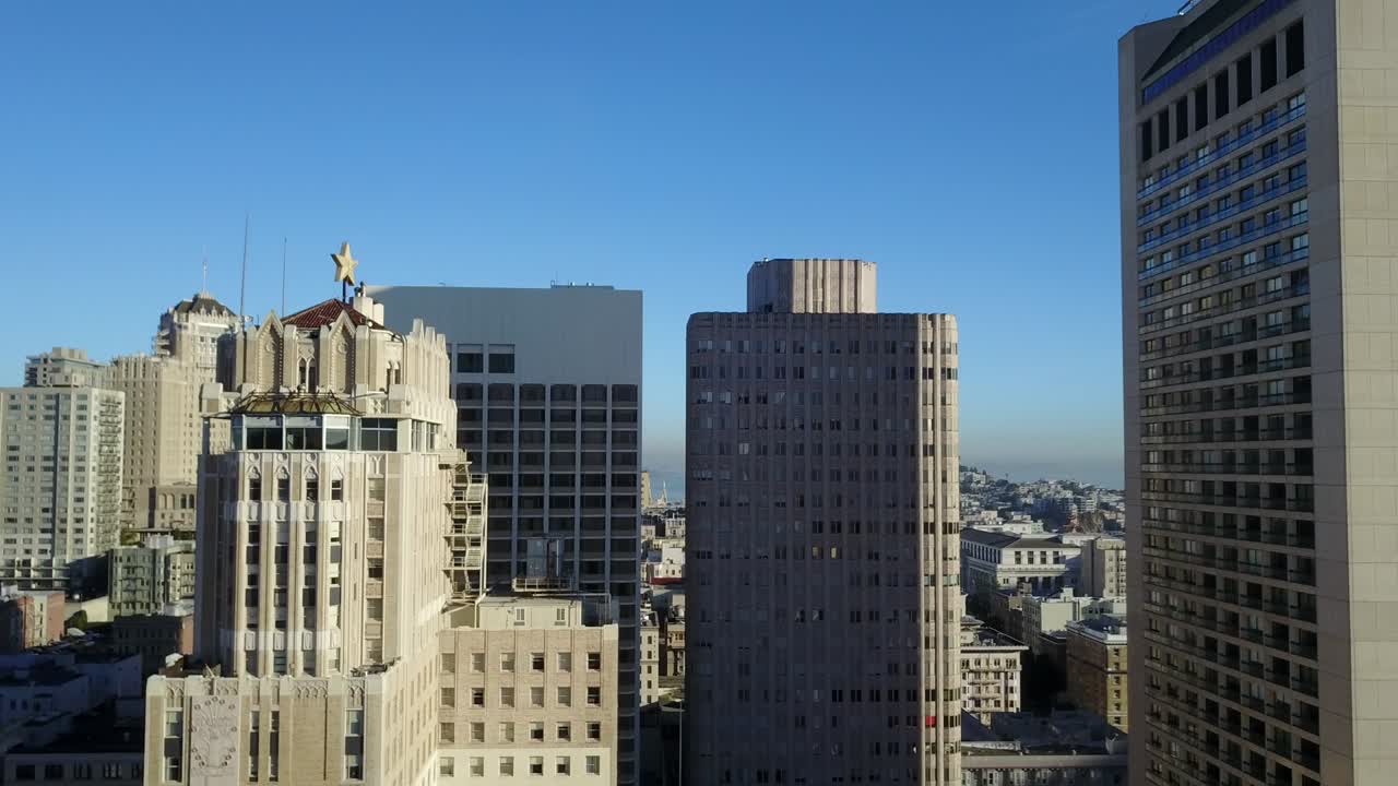 vista aérea de la ciudad de san francisco.