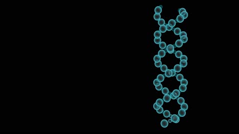 無縫數碼生成分子dna結構