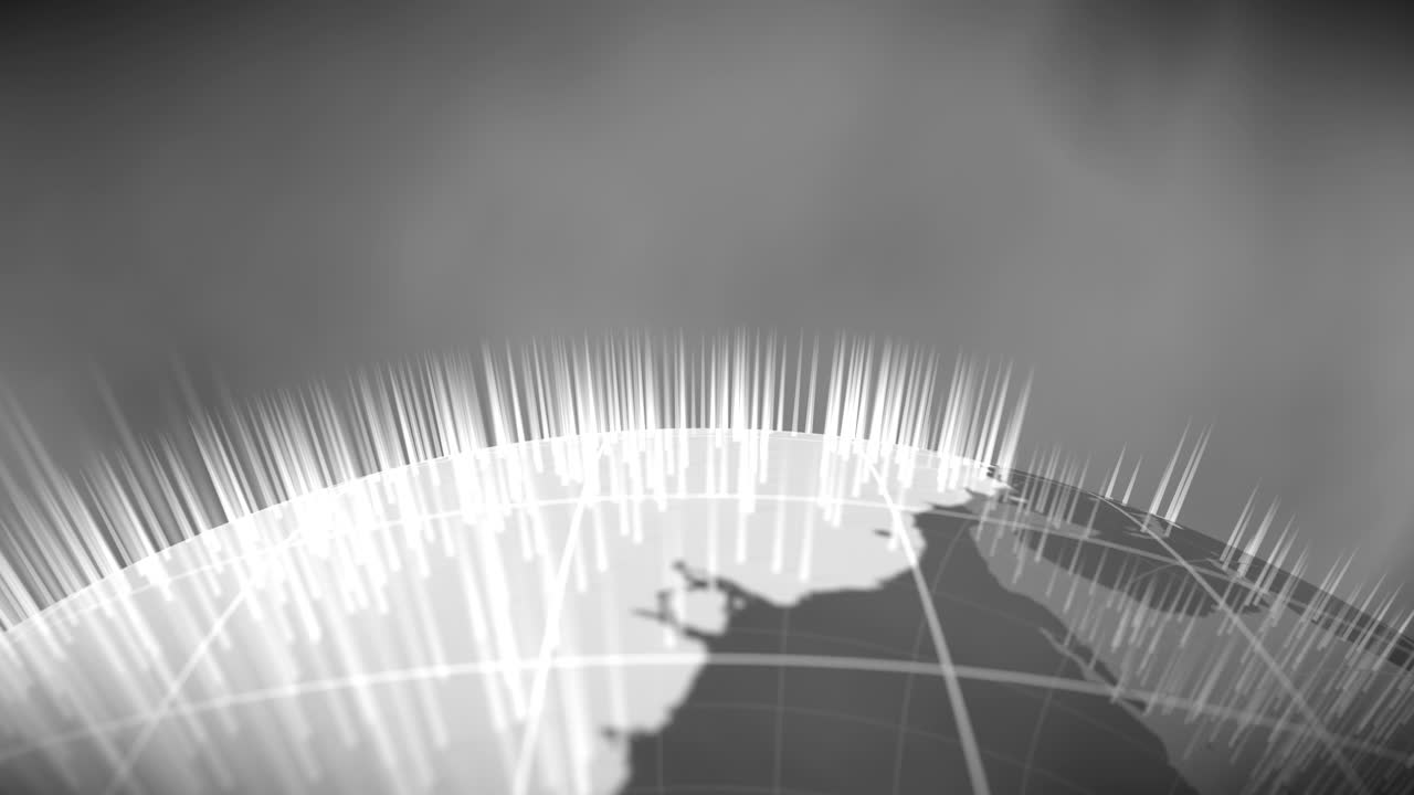 세계 뉴스 배경 배경 지구 행성 4k