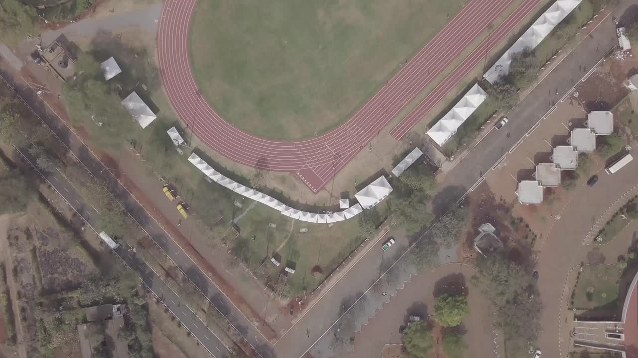 달리기 경로 의 새 들 의 눈 으로 볼 수 있는 모습