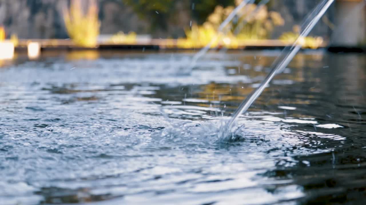 폐쇄된 화려한 정원-1의 물 기능