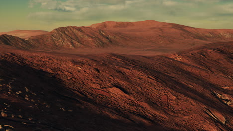 hermosas dunas de arena en el desierto del sáhara al atardecer