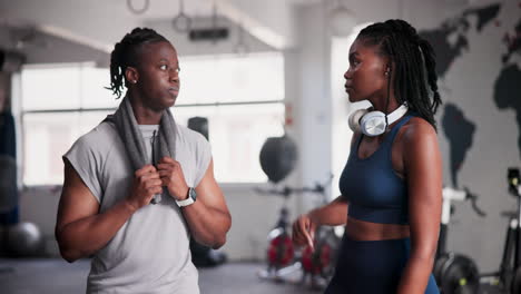 couple at the gym