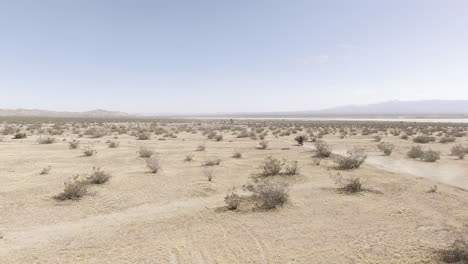 Antena:-Un-Motociclista-Corre-En-Su-Motocicleta-Honda-Crf-En-El-Desierto