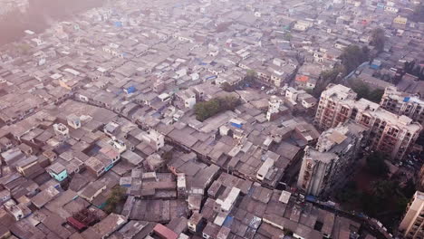 4k slum in mumbai, bombay, india