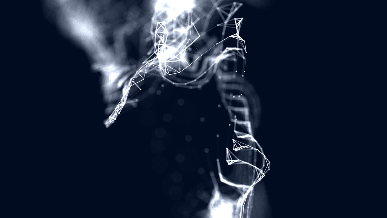 4k abstraktes plexus-hintergrund