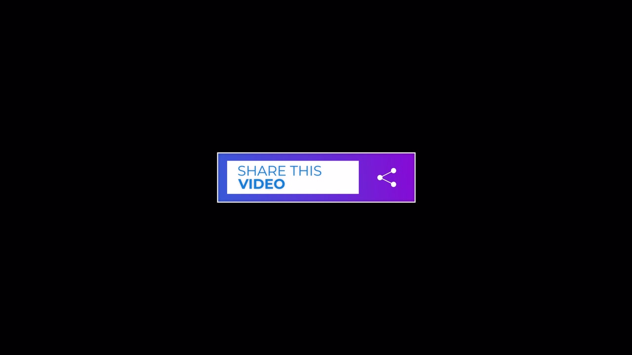 Animated Share This Video Button with Mouse Cursor